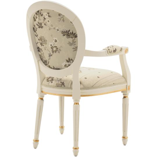 klasszikus karosszek faragott bukkfa karpitozott kerek hattamla elegans polgari szalon luxus nappali etkezo olasz butor valaszthato aranyozassal karfas.jpg